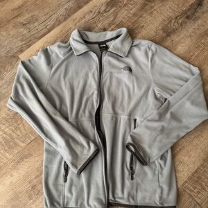 The North Face Gray Fleece Jacket